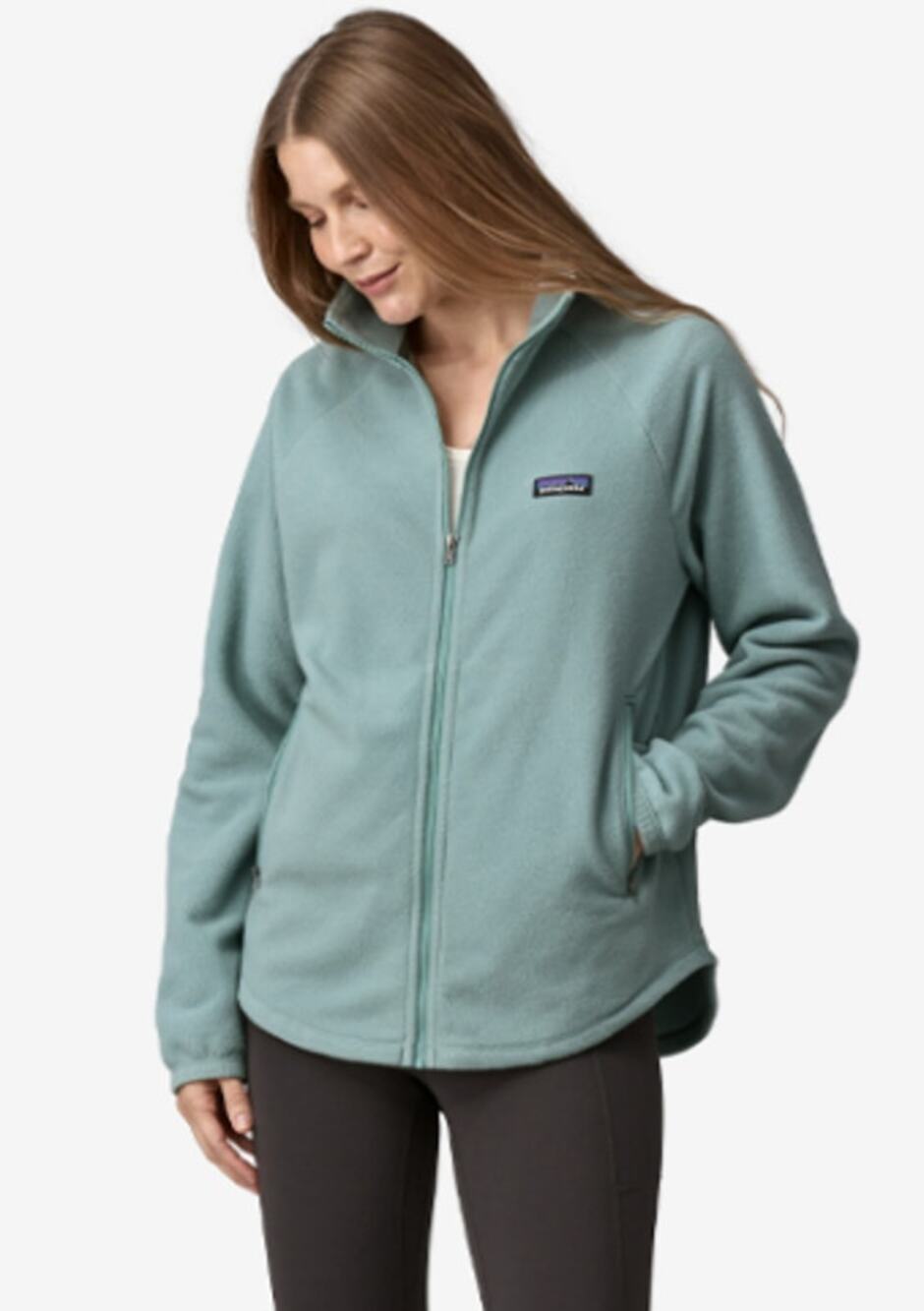 Patagonia Women's Classic Microdini Fleece Jacket sky blue